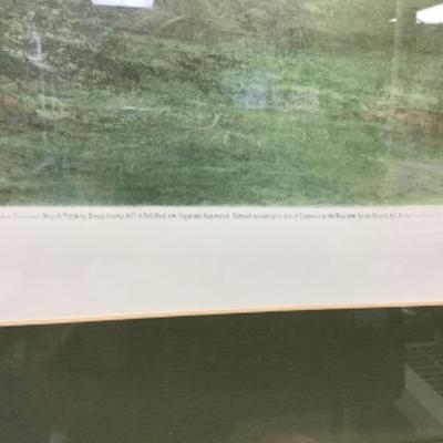 Vintage Professionally Framed Golf Print