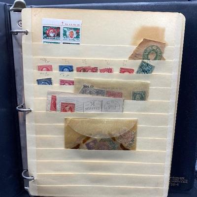 Miscellaneous Stamps in Binder Unknown Origins