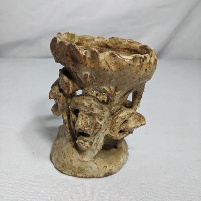 Lot 48 - Clay Art Pieces