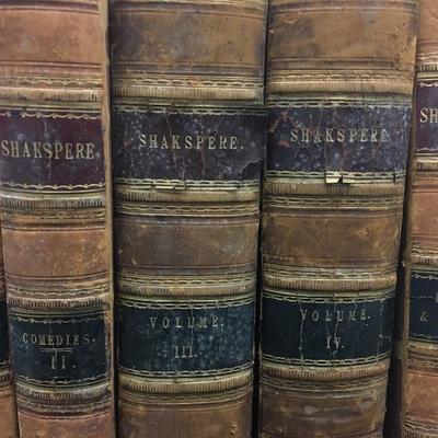 Five Volumes c.1846 shakespeare Charles Knight 1846 Standard Edition Pictoral