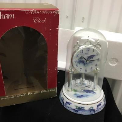 Vintage Waltham Anniversary Clock Mint In Box