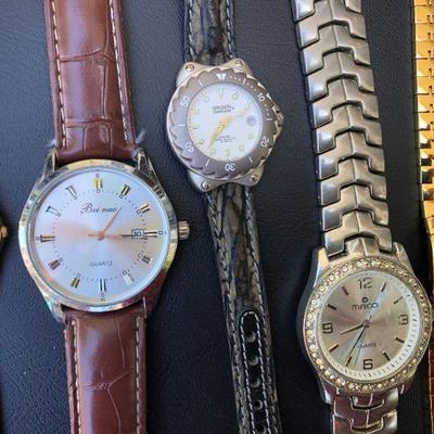 Lot of 5 Contemporary Quartz Watches