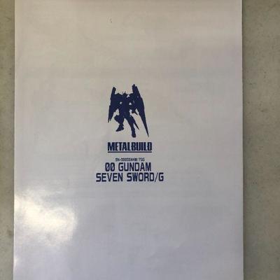 Ban Dai OO Gundam Seven Sword/G Metal Build Like New in original box 