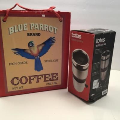 Decorative Bag and new in box Heated Auto Mug