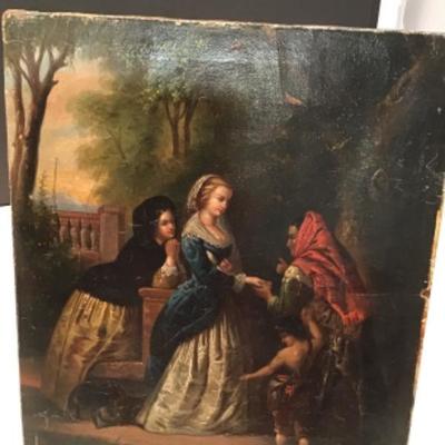 Very old antique oil paintings