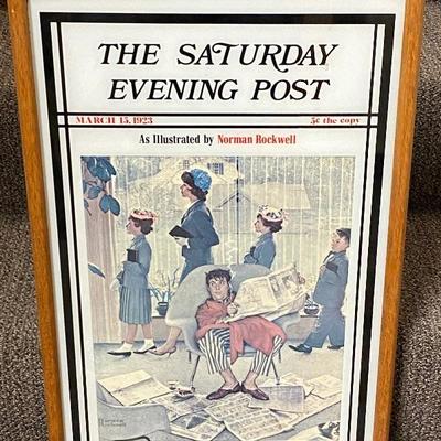 The Saturday Evening Post Norman Rockwell Illustration