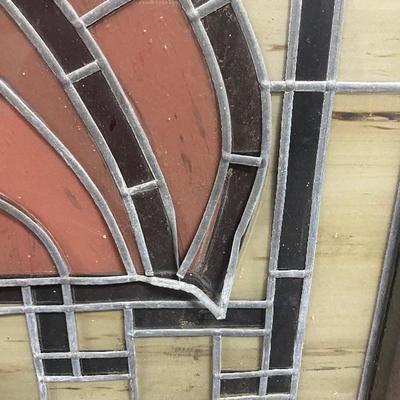 Art Deco Stained Glass 