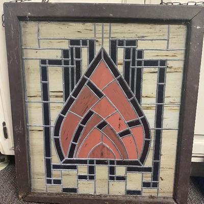 Art Deco Stained Glass 