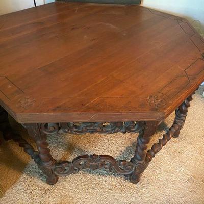 Mexican Hand Carved Coffee Table