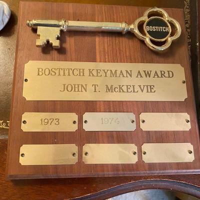 Bostitch Keyman Award