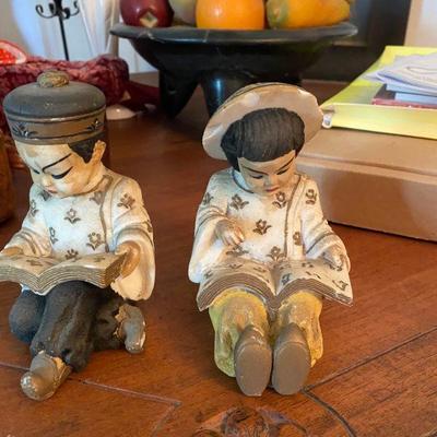 Antique Japanese Ceramic Figurines