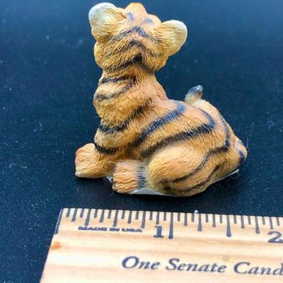 Miniature TIger Cub Figurine resin