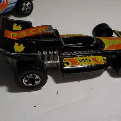 P.A.C.K.  dragster and camero.
