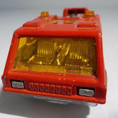 Ambulance and fire truck.