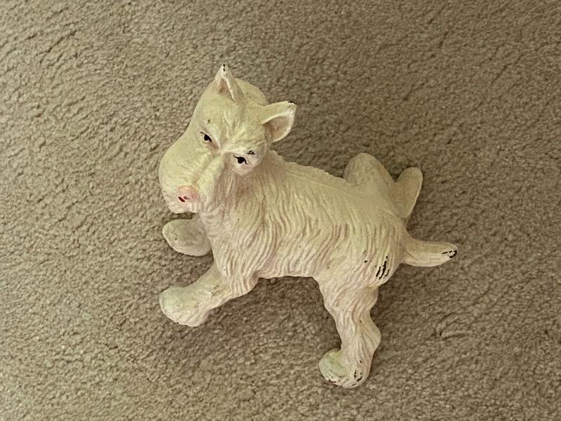 Vintage Dog Door Stop