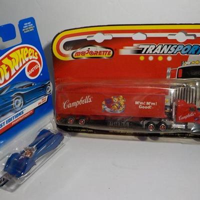 hot wheels Phantastique 2000, Campbells semi tractor.