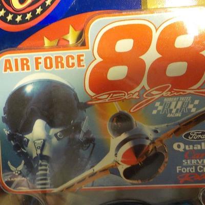 Dodge charger gt and Jarret #88 air force racer.