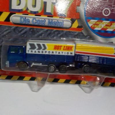 Hot Wheels cabin fever and Die Cast Semi truck.