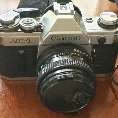 Canon Camera with Lens Lot