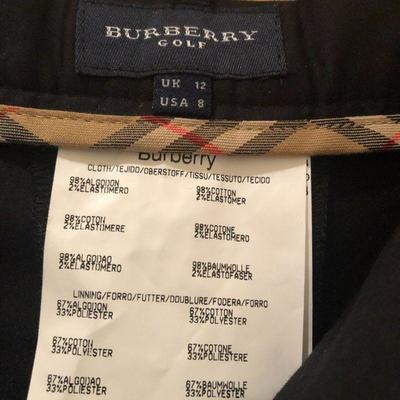 Burberry slacks size 8