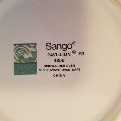 Set of 3 Sango Pavillion Large Soup Bowls
