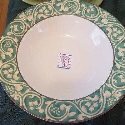 Set of 3 Sango Pavillion Large Soup Bowls