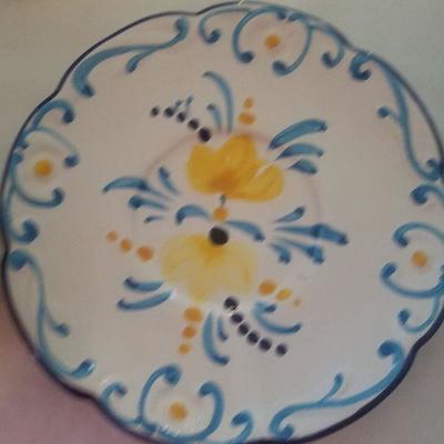 Porta Vestal Cup & Saucer Set Hand Painted
