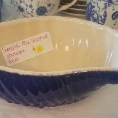 Appolia Blue Seashell Stoneware