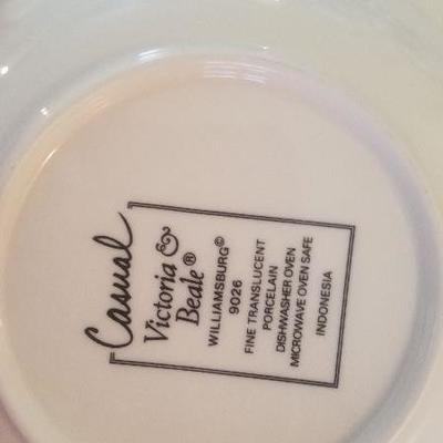 Soup Bowl Victoria Beale Casual "Williamsburg"