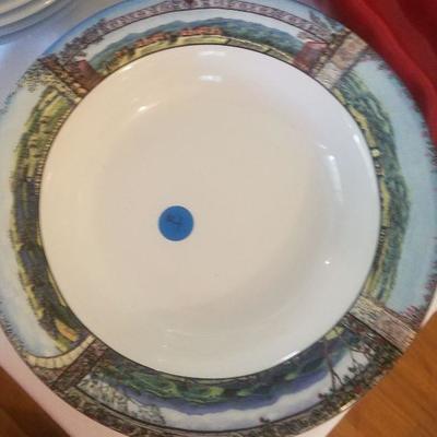 Set of 3 Tuscan Travels Bowls by The Sakura Table