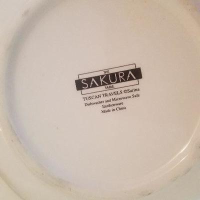 Set of 3 Tuscan Travels Bowls by The Sakura Table