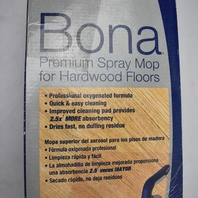 Bona Premium Spray Mop for Hardwood Floors. Does not include soap