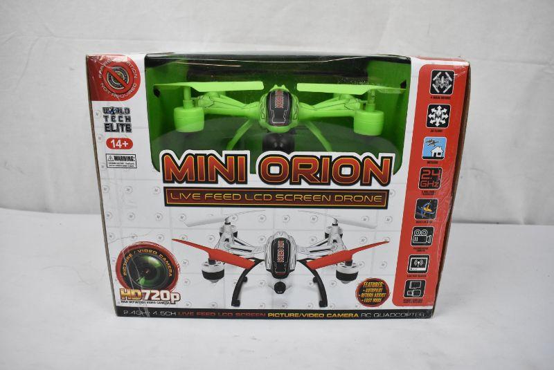 Mini Orion Drone with Live Feed LCD Screen SEE DESCRIPTION Used