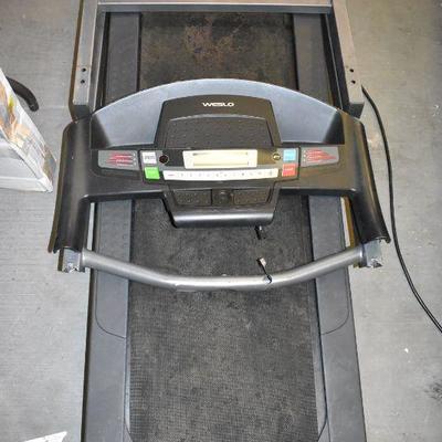 Weslo Cadence Folding Treadmill. Used, Works, MISSING HARDWARE, Retail $298