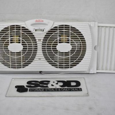 Sunbeam Window Air Cooler/Fan, Works