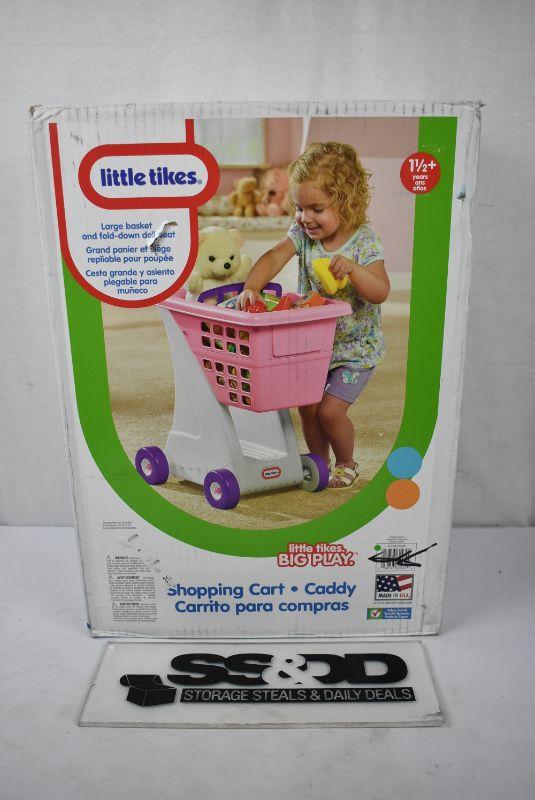 little tikes shopping cart pink