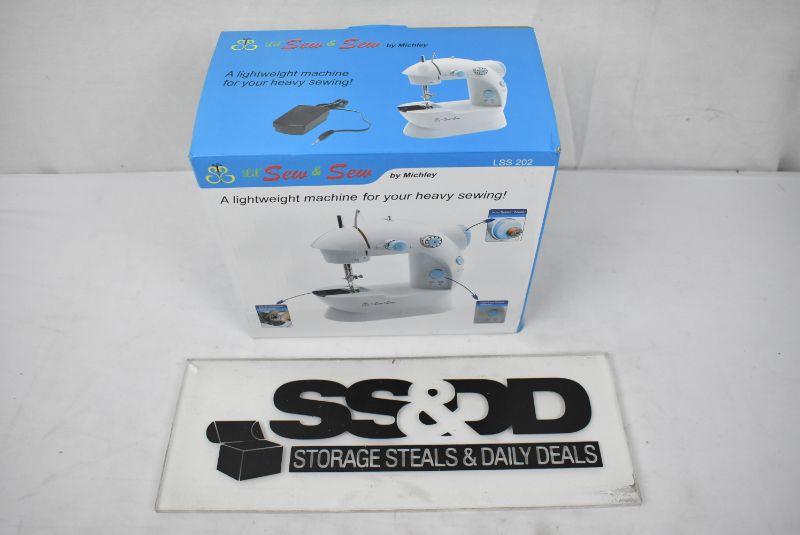 Michley Mini 2Speed Sewing Machine "Lil Sew & Sew" LSS 202 New
