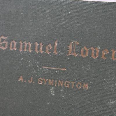 Antique 1880 Samuel Lover, A biographical Sketch by Andrew Symington, Hardcover