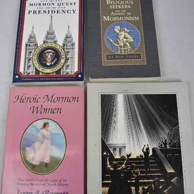 4 Books on Mormonisn: Mormon Quest for the Presidency -to Book of Mormon Manual