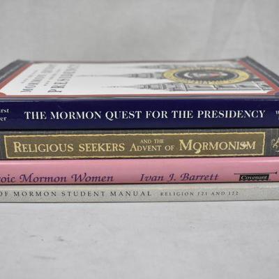 4 Books on Mormonisn: Mormon Quest for the Presidency -to Book of Mormon Manual