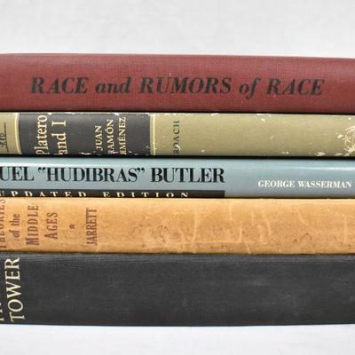 5 Hardcover Books: Race and Rumors of Race -to- The Proud Tower