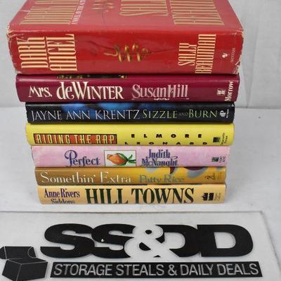 7 Hardcover Fiction Books, Authors: Sally Beauman -to- Anne Rivers Siddons