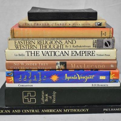 10 Books: Spiritual/Religious/Mythology: My Sunday Missal -to- Mexican Mythology