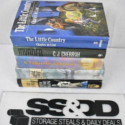 5 Hardcover Books: The Little Country -to- Faith of the Fallen