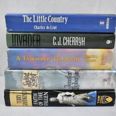 5 Hardcover Books: The Little Country -to- Faith of the Fallen
