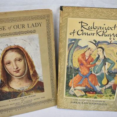 4 Vintage Books: Spun by an Angel -to- In Praise of Our Lady