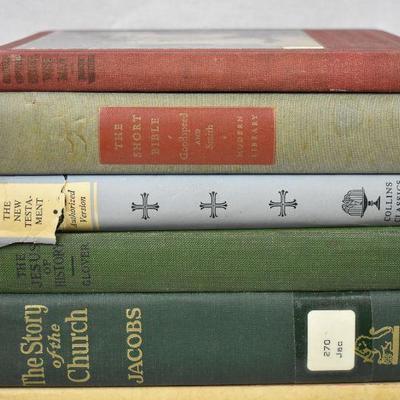 11 Hardcover on Religion: The Other Wise Men -to- Understanding Jesus - Vintage