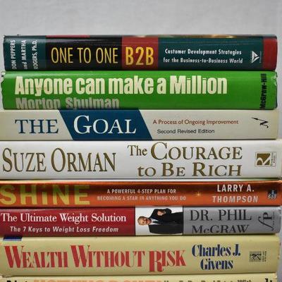 12 Books on Money/Self Help: One to One B2B -to- Investing Moves for Retirement