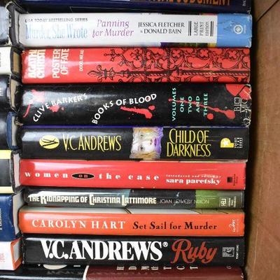 19 Hardcover Murder Mystery Books: What the Dead Know -to- Ruby. Mystery Box #2