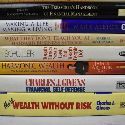 11 Hardcover Books about Money: Dont Worry, Make Money -to- Wealth Without Risk